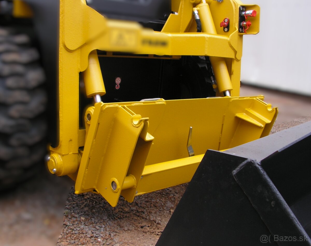 redukcia, prechod bobcat jcb cat - UNC locust, adapter detva - 2