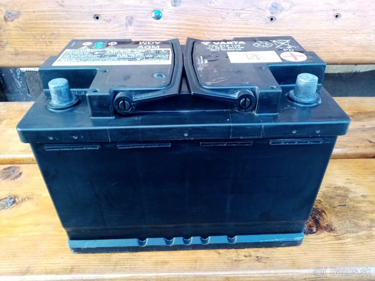 AUTOBATÉRIA - AKUMULÁTOR - Baterka ..12v - 2