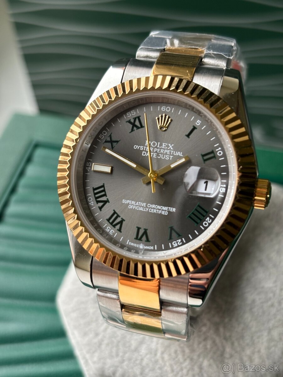 Rolex Datejust Wimbledon Bi-Colour, Nové, 41mm - 2