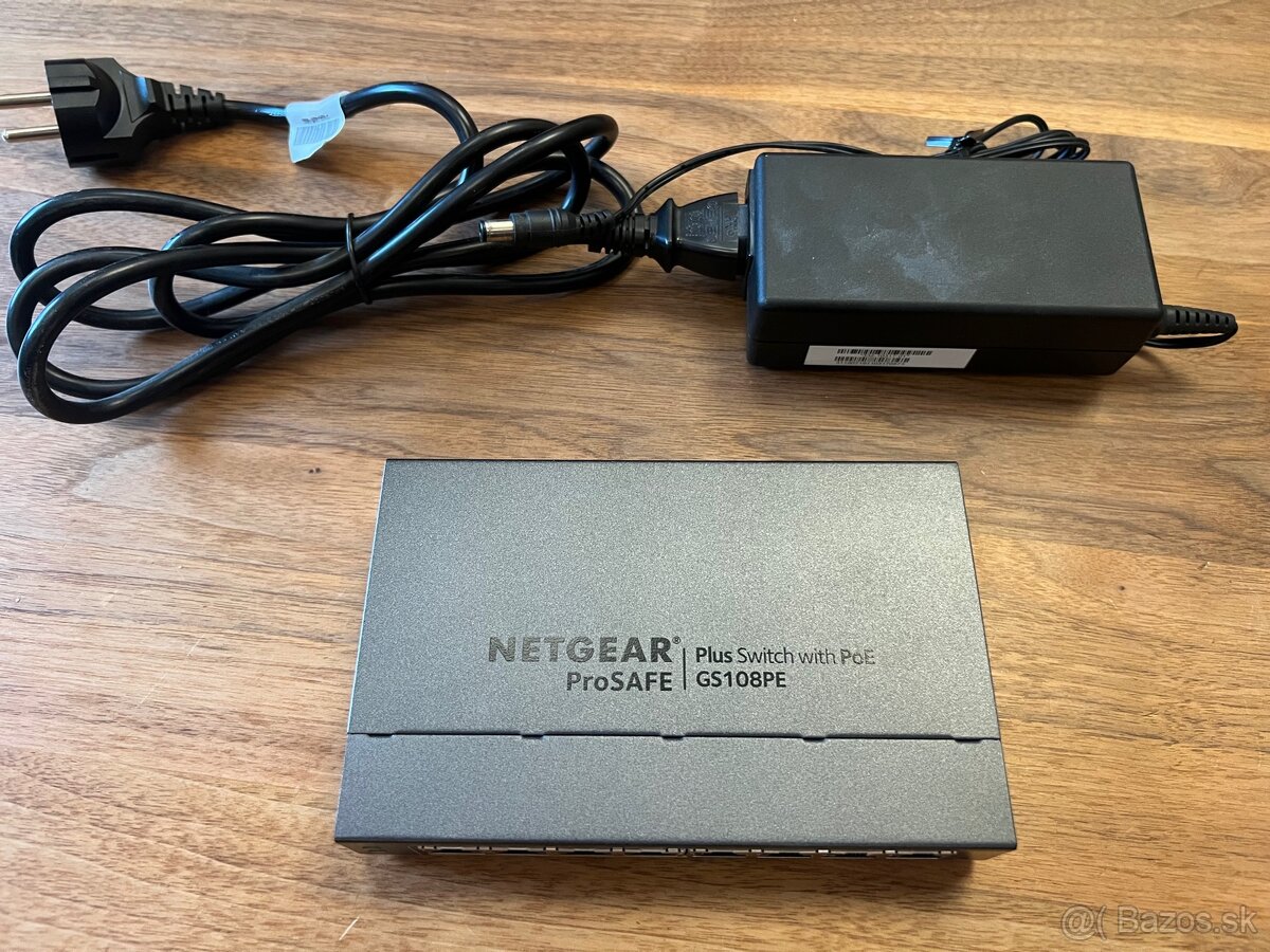 Netgear GS108PEv3 – 8-portový switch s 4× PoE - 2