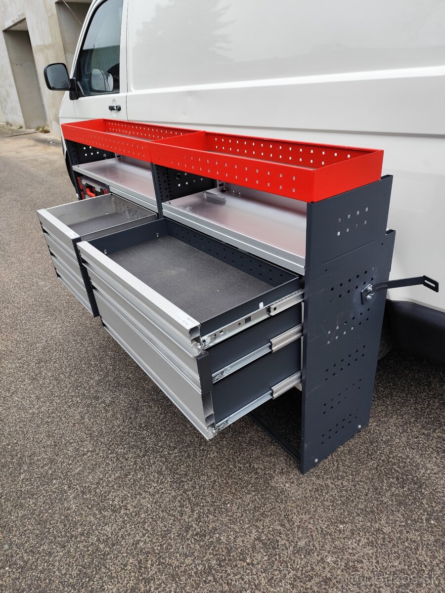 Regále do auta Würth sada + zverák - 2