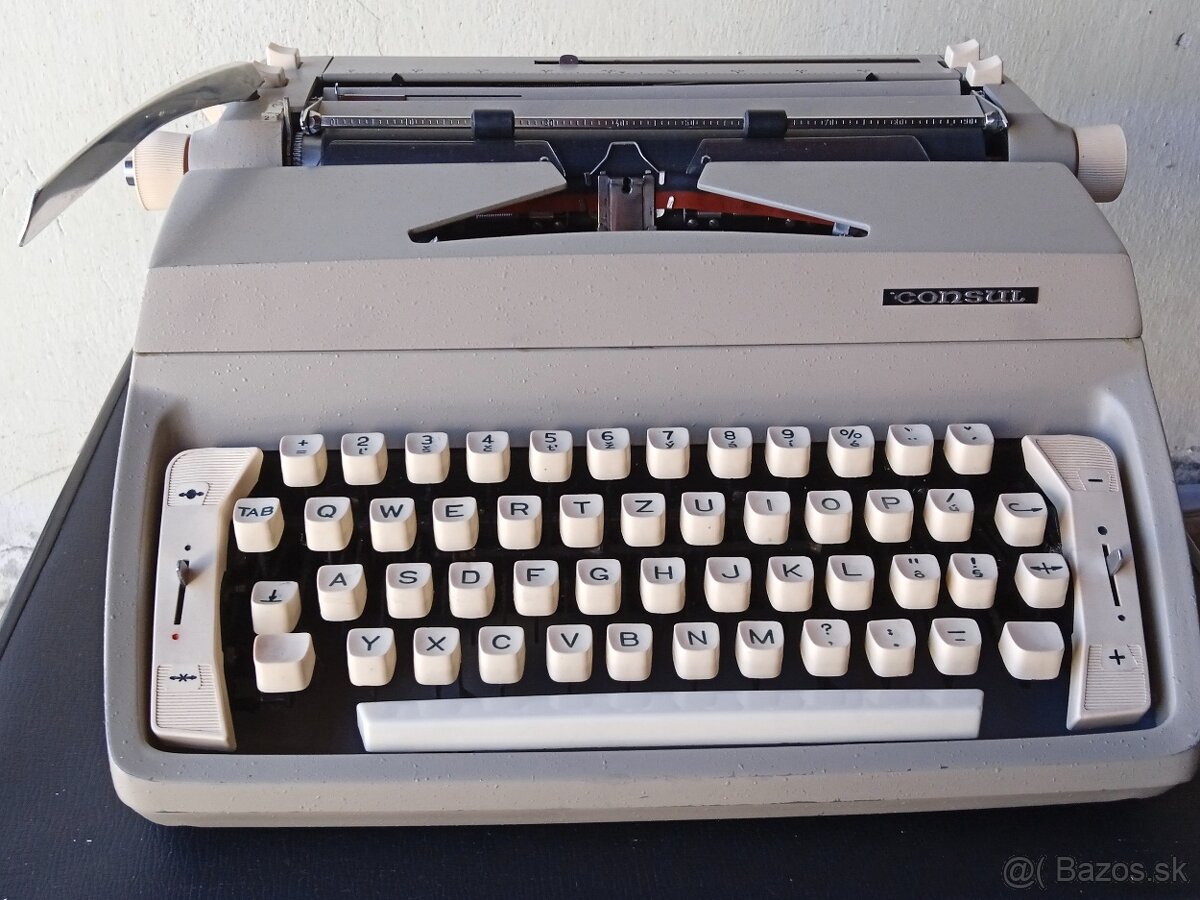 Písací stroj CONSUL – ako nový - 2