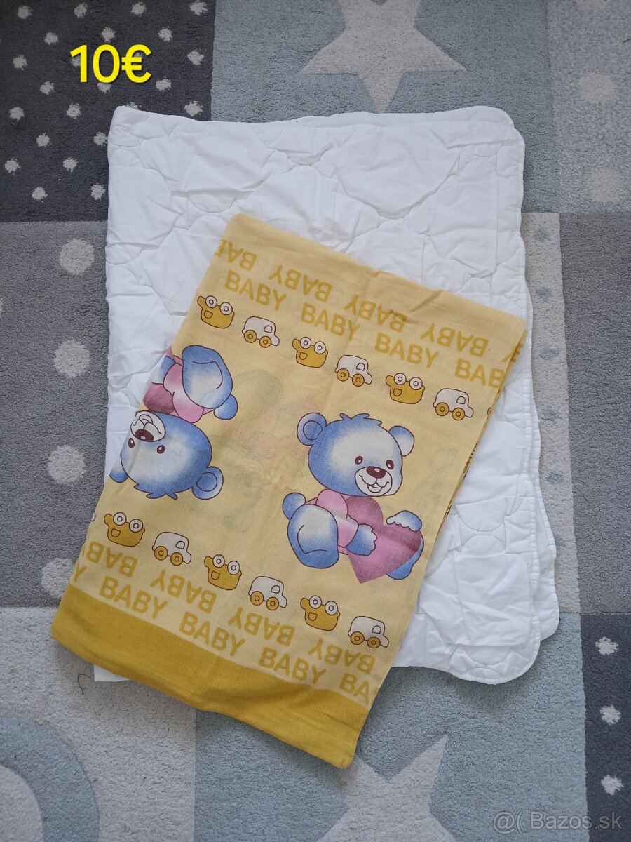 Paplon, vankus do postielky - 2