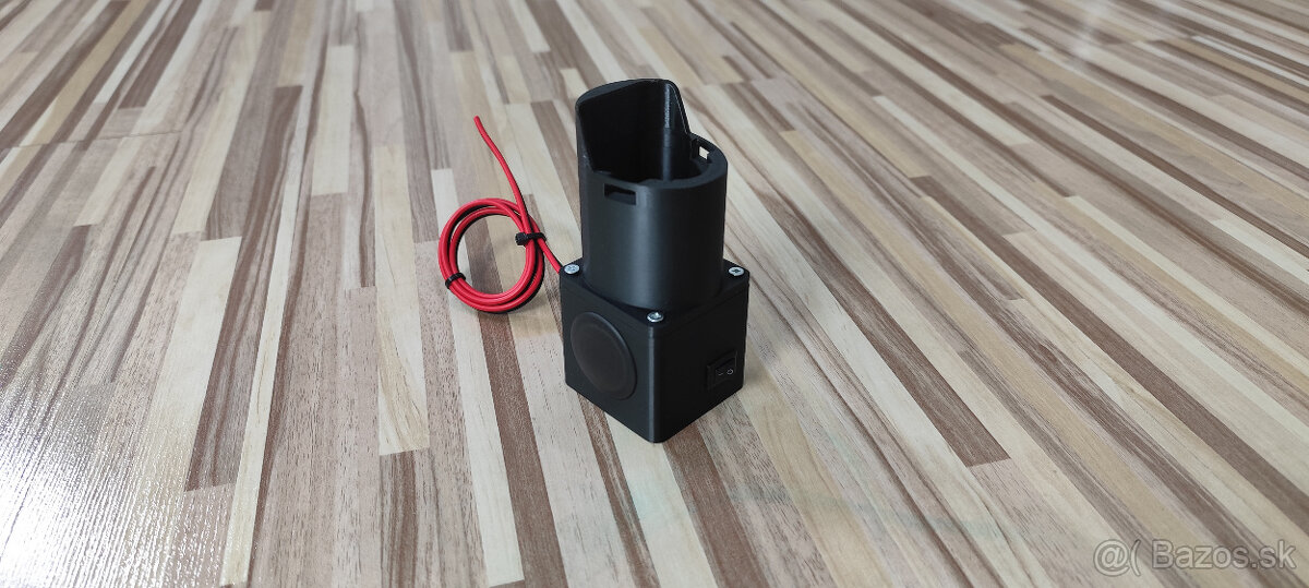 Adaptér batérie parkside 12V Team + vypínač+ voltmeter - 2