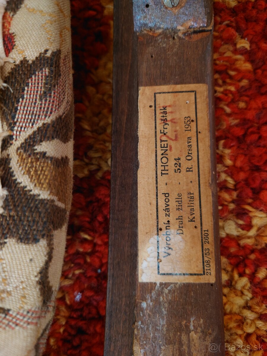 Stoličky thonet Fryšták - 2