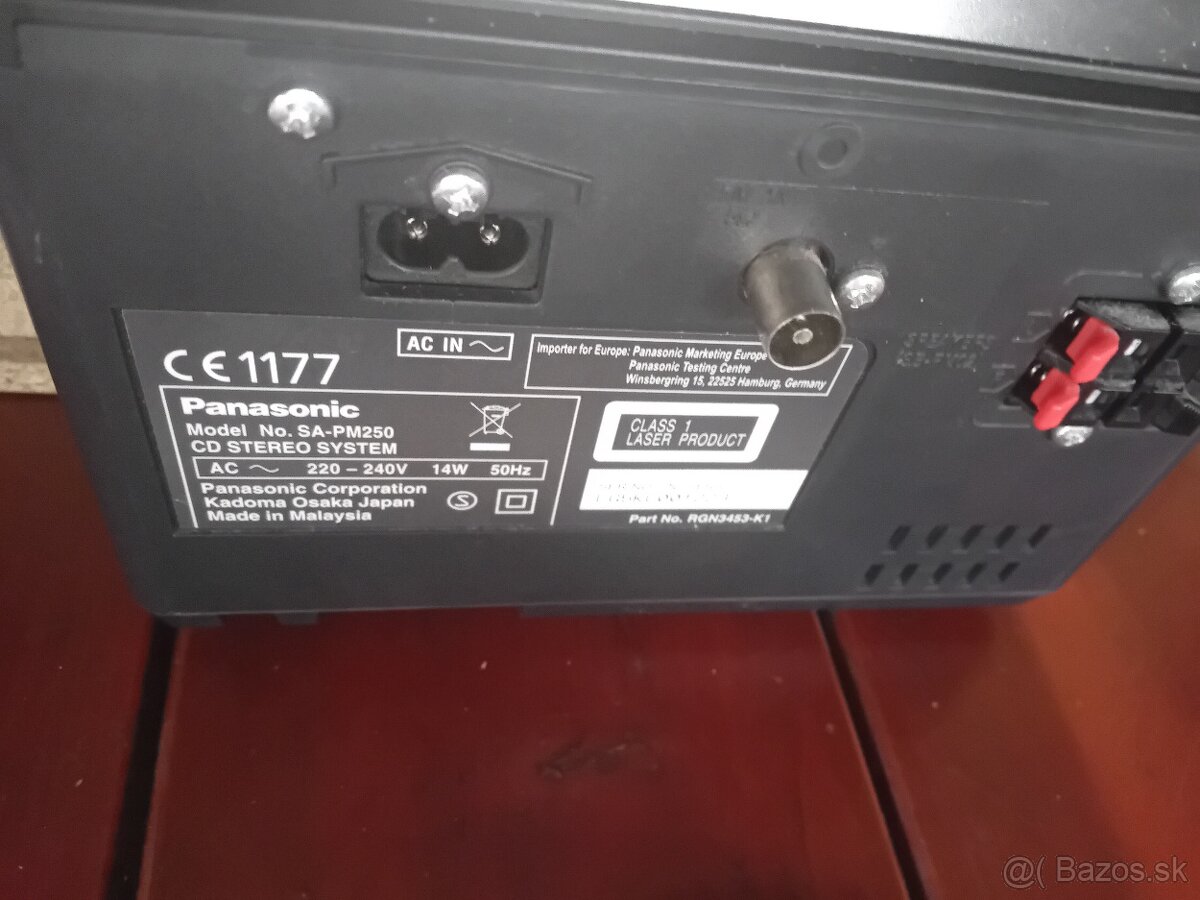 Predám hifi vežu Panasonic - 2