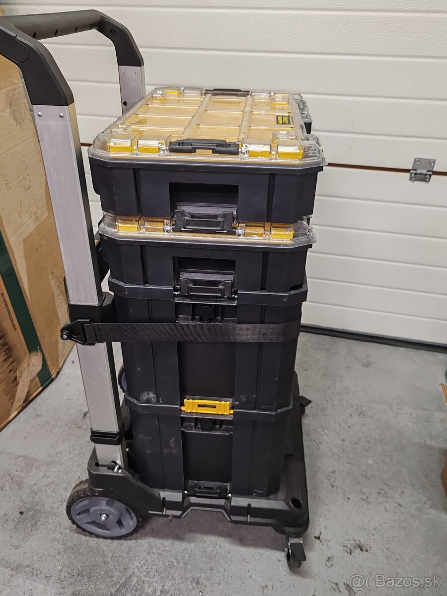 Sada boxov na naradie s vozikom Stanley Fatmax - 2