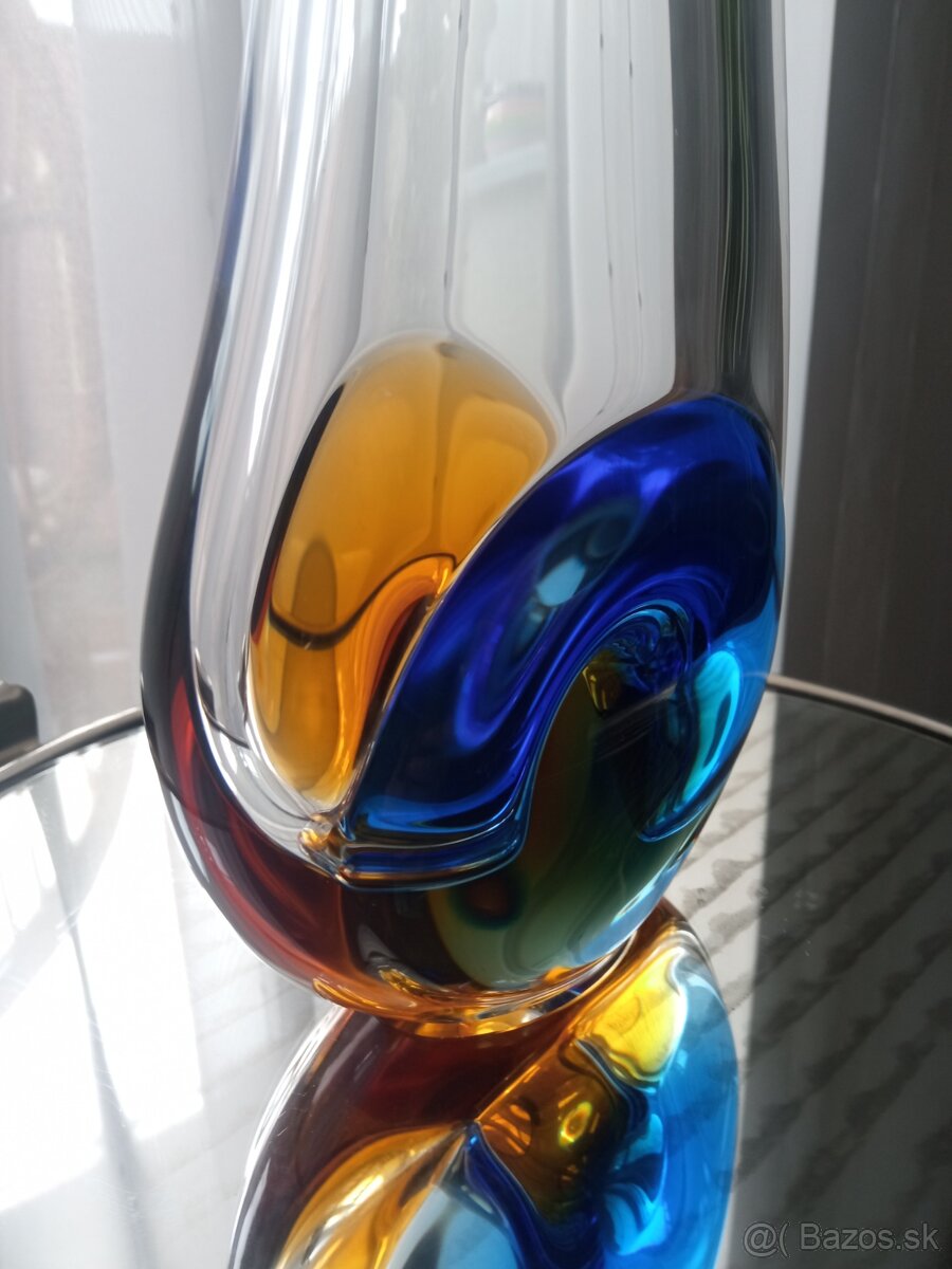 Vaza z hutného skla - 2