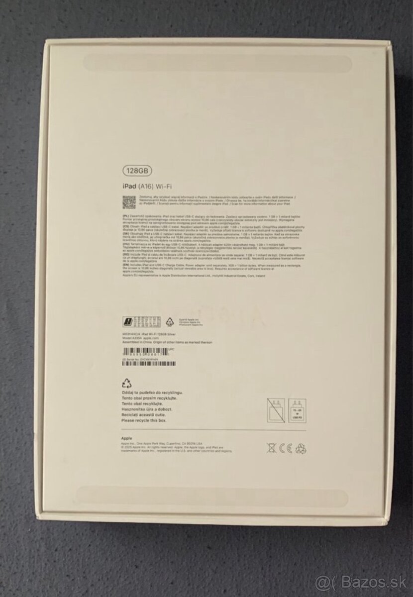 Predám tablet Apple iPad A16 128GB - 2
