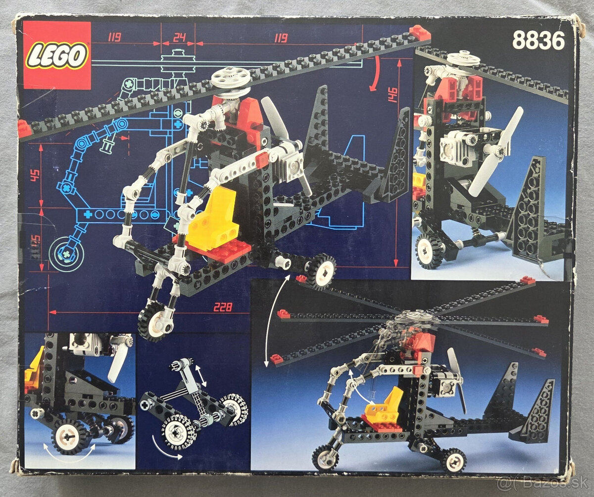 Lego Technic 8836, 90 roky, Na predaj - 2