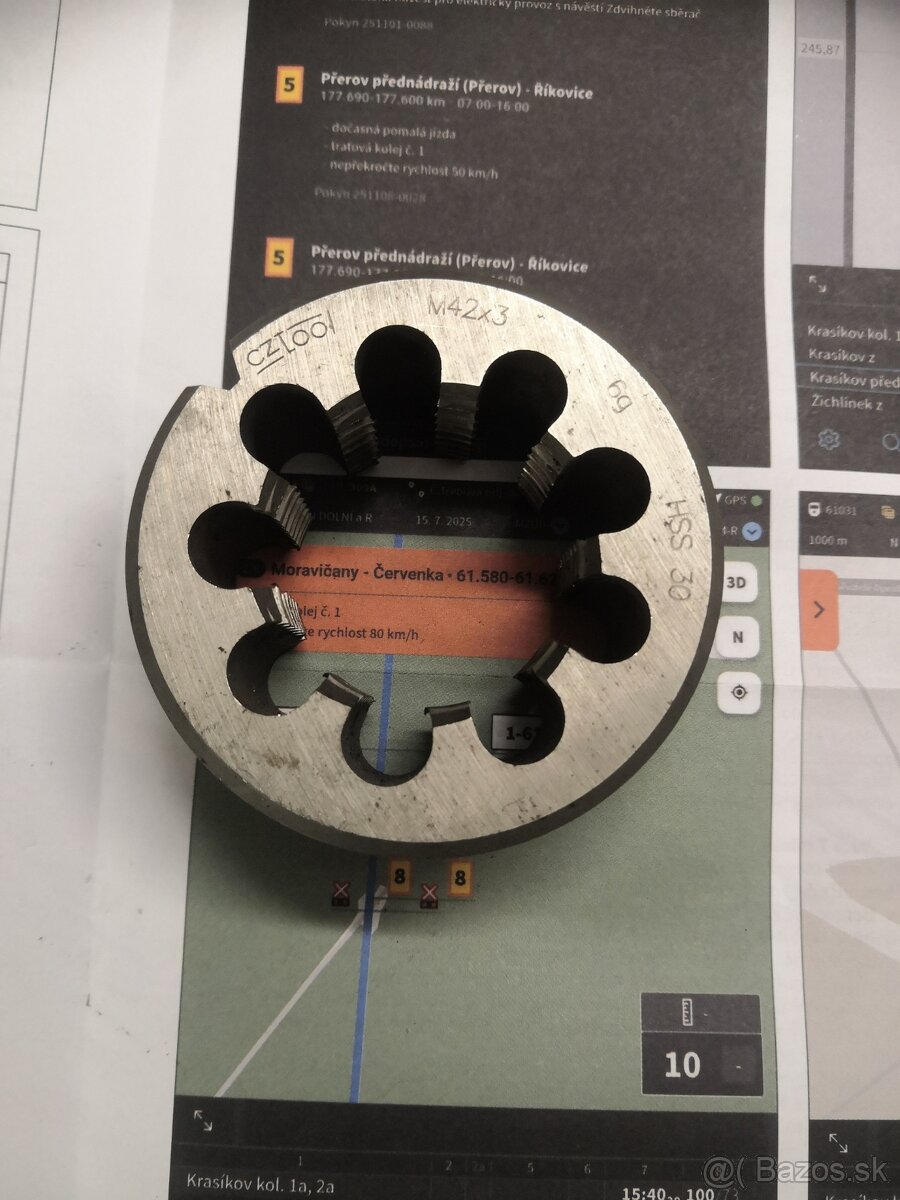 P:sadové závitníky narex M42x3 - 2