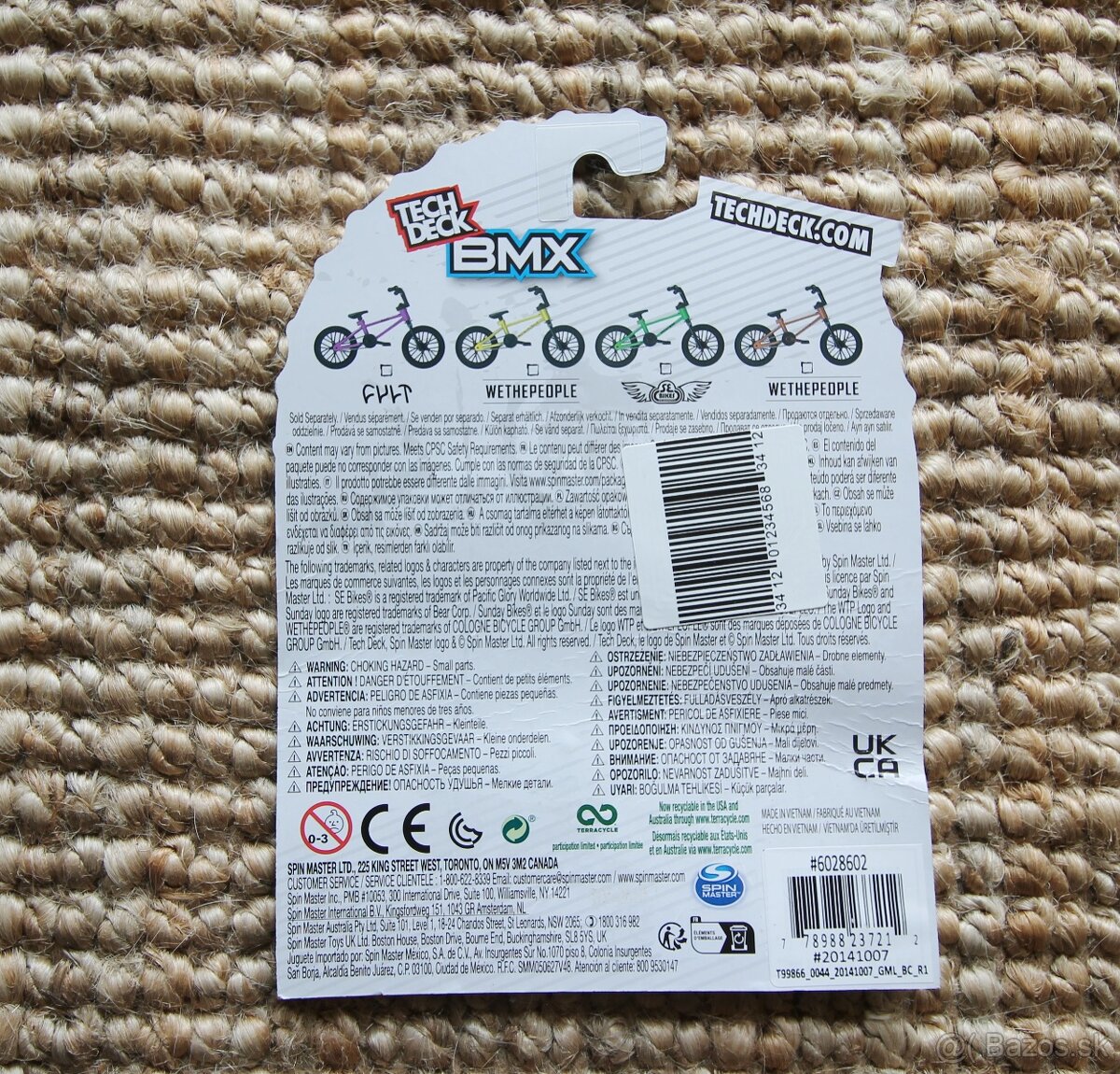 Tech deck bmx zberateľský bicykel - 2