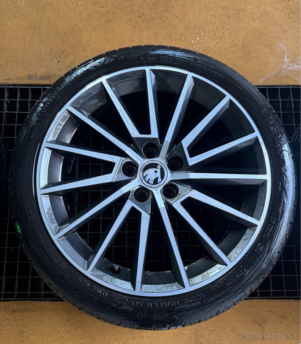 Komplet kolesá 17” Škoda Rapid - 2