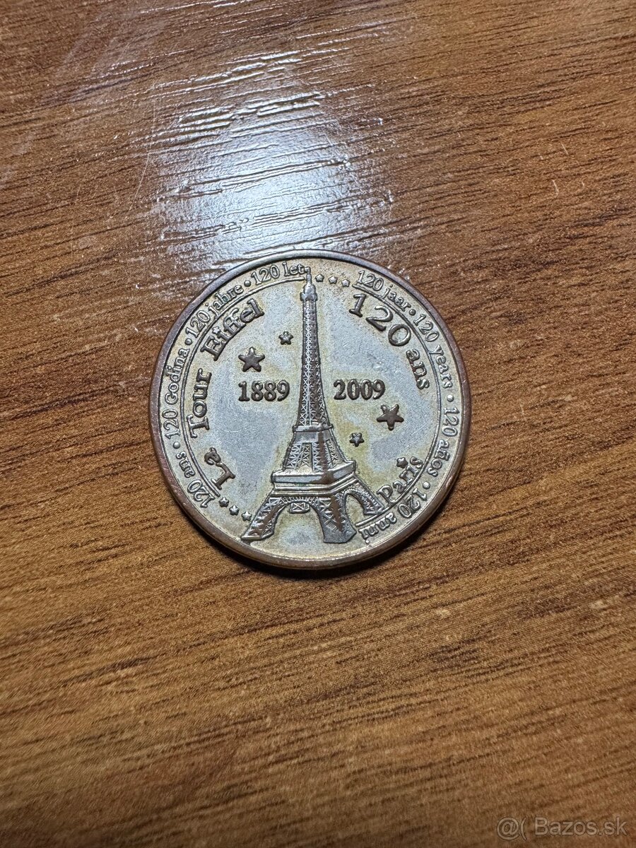 1889–2009 Eiffel Tower Minca - 2