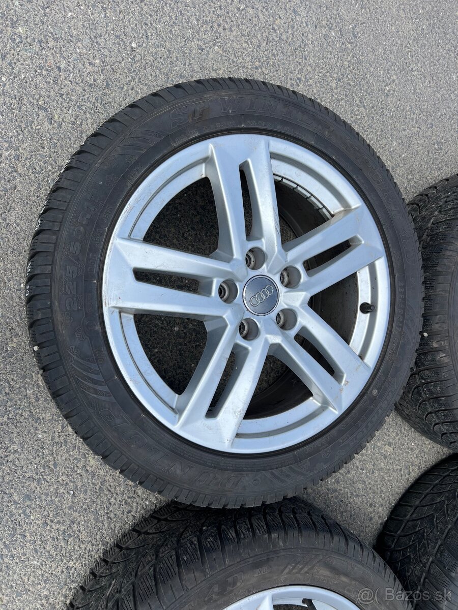 Alu Audi 225/50 R17 5x112 zimne - 2