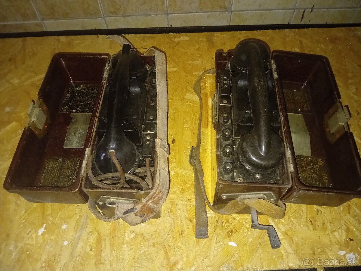 Sovietske poľné telefony - 2