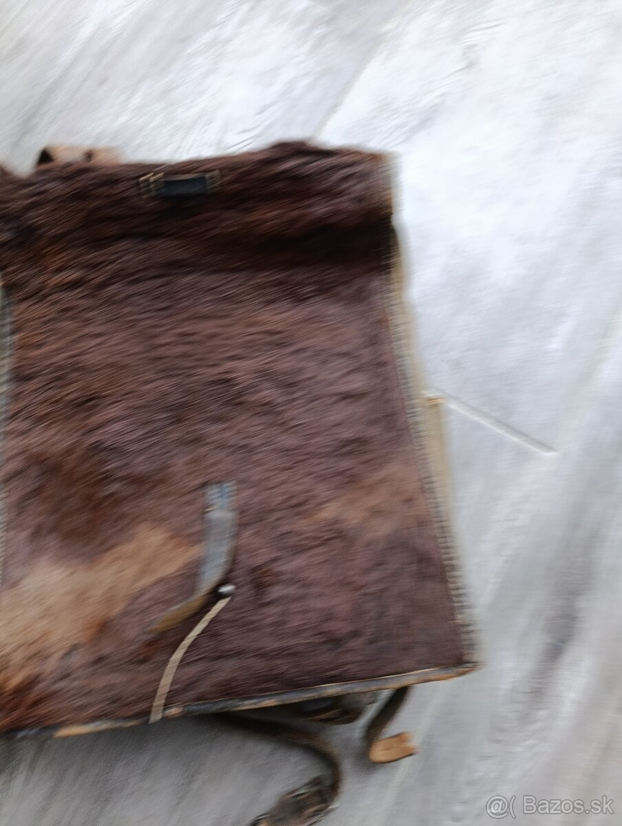 Nemecký vojenský batoh-teľacina, vojenské boty - 2