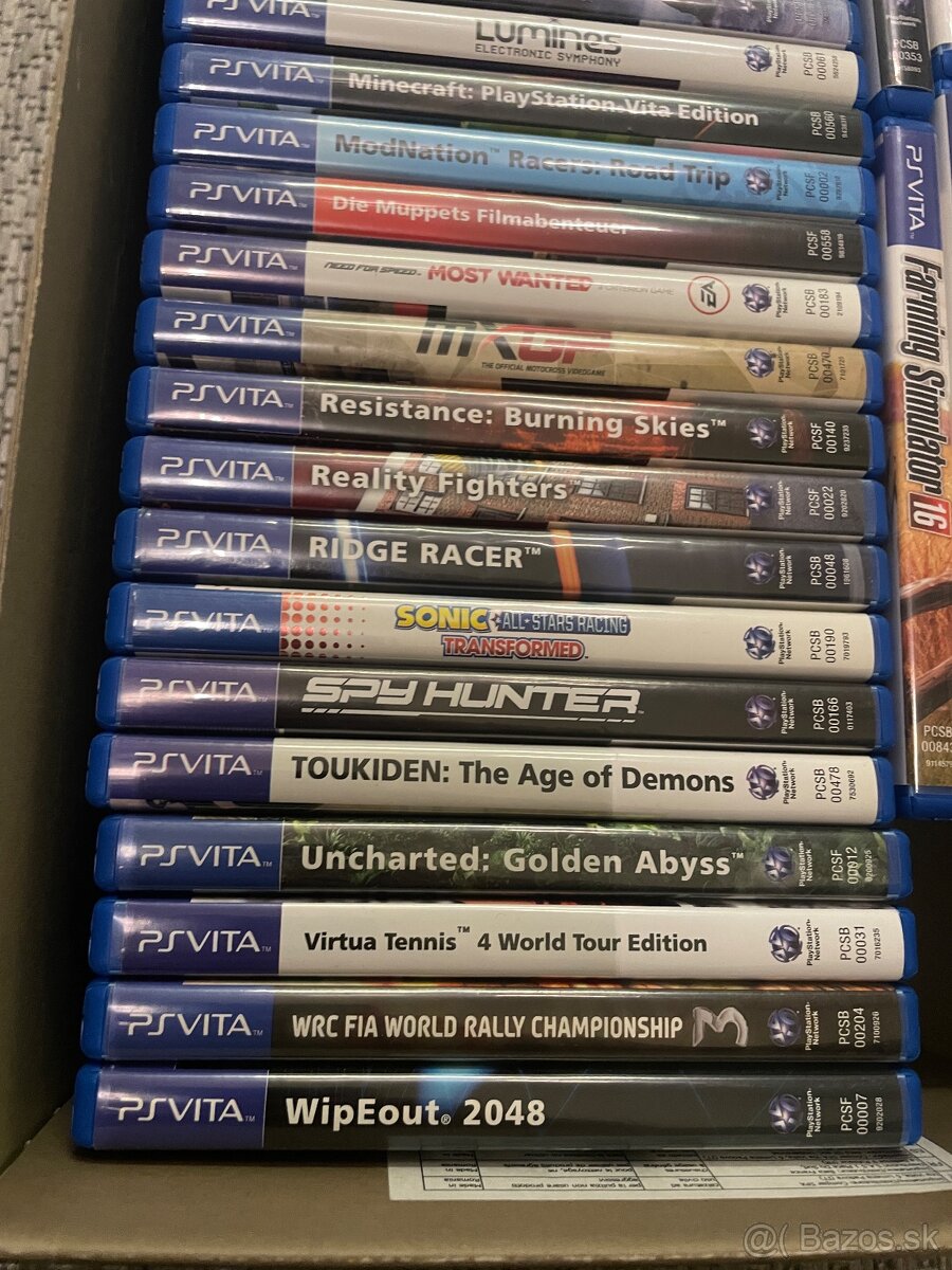 PS Vita zbierka hier 55 kusov - 2