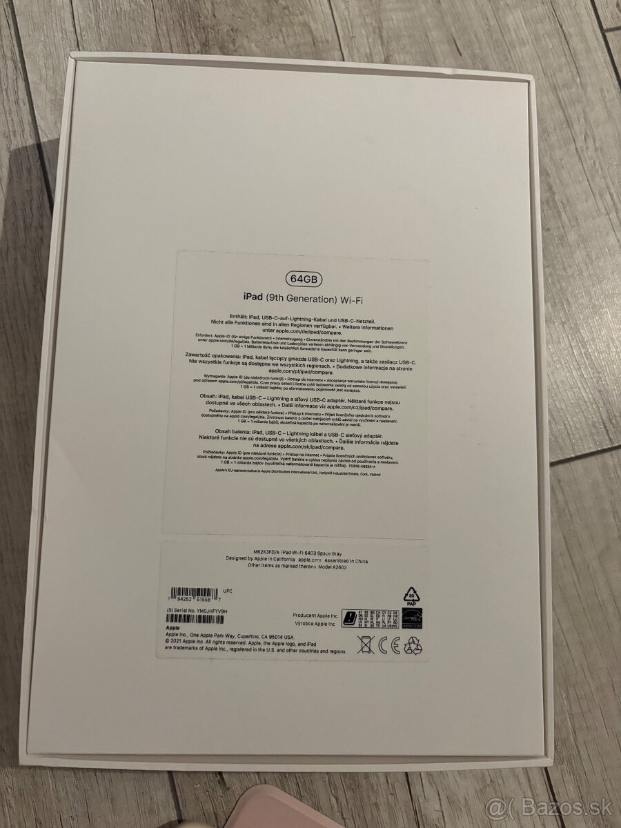 iPad 9th generation 64GB - nový - 2