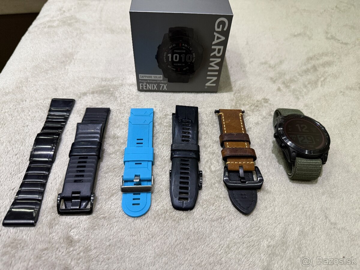 GARMIN Fenix 7X Sapphire Solar - 2