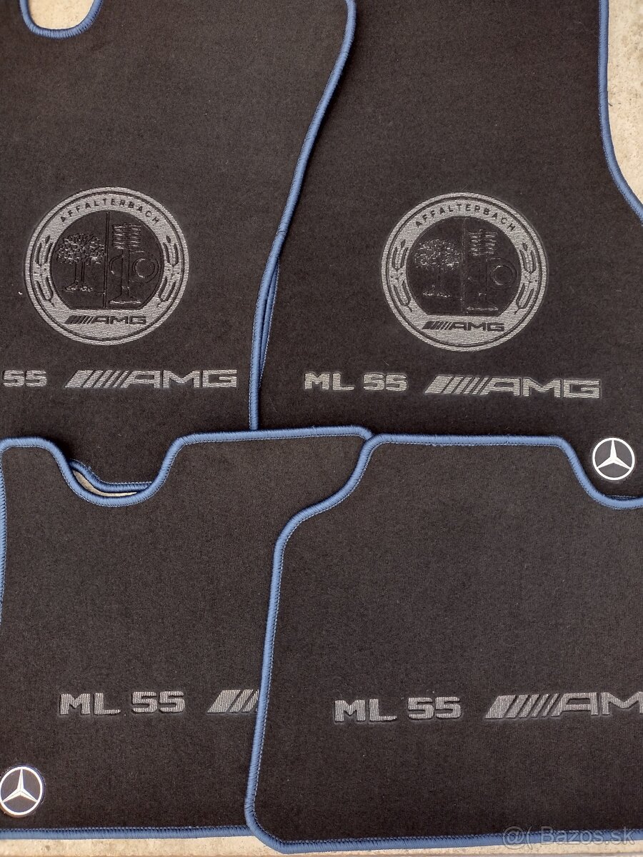 Predám auto koberce do vozidla MB ML W163 55AMG - 2