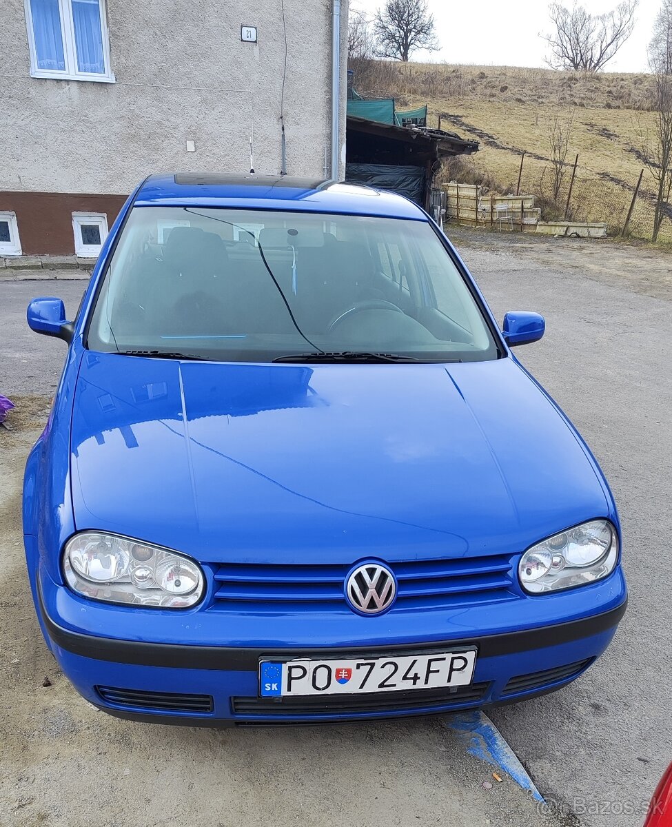 Volkswagen golf 4. 1.4 55kw benzín - 2