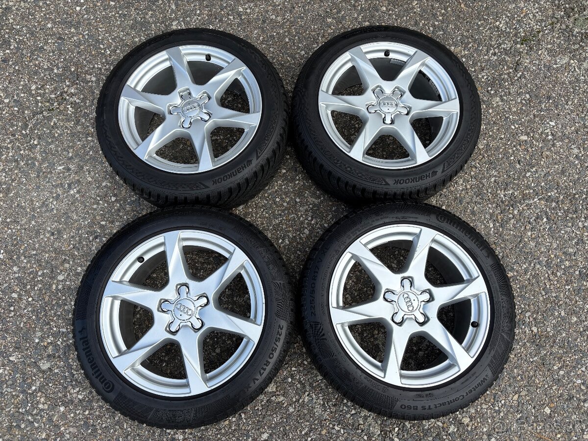 Zimní kola Audi 225/50R17 - 2