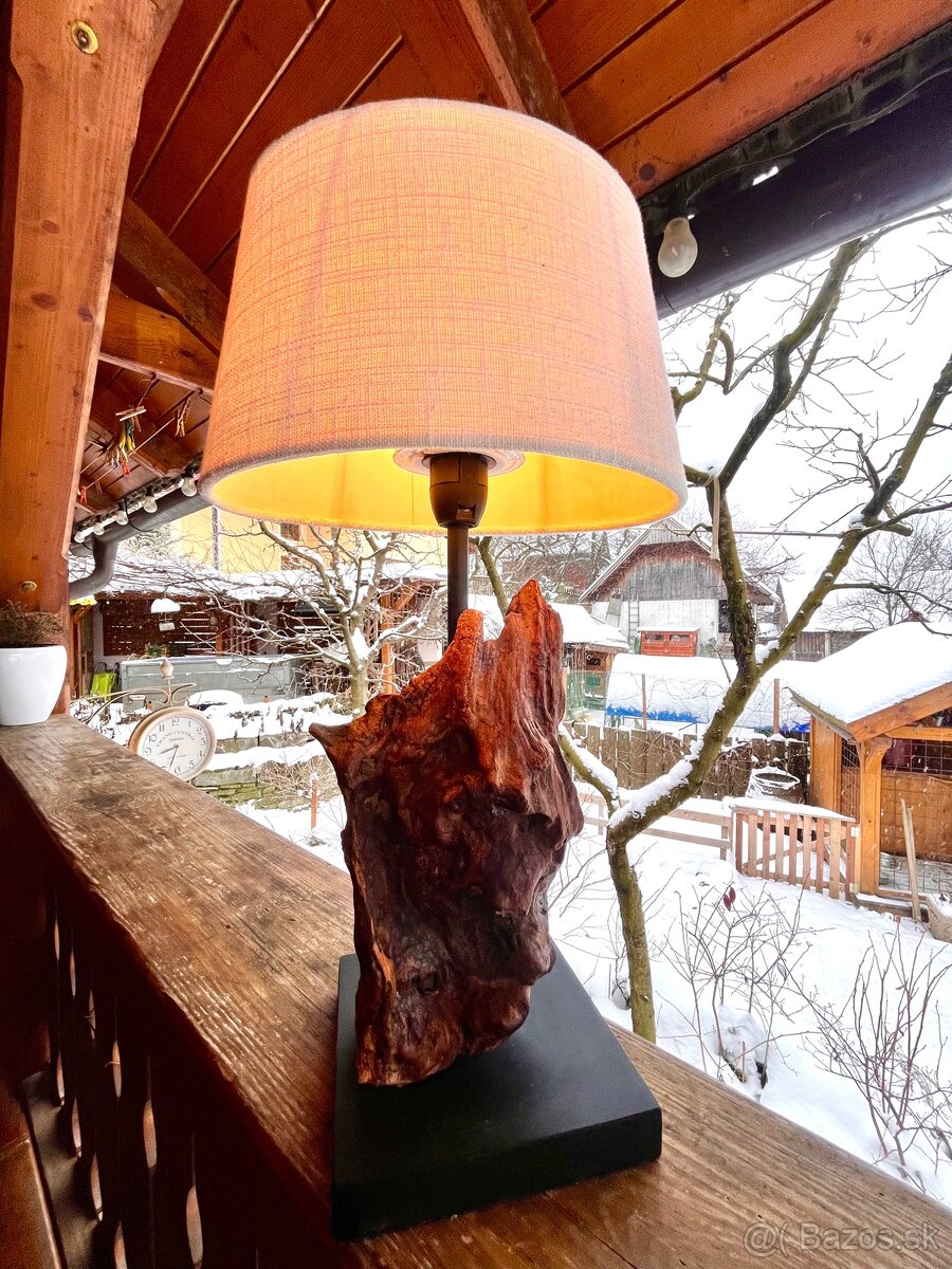 Jedinečná lampa zo samorastu - 2