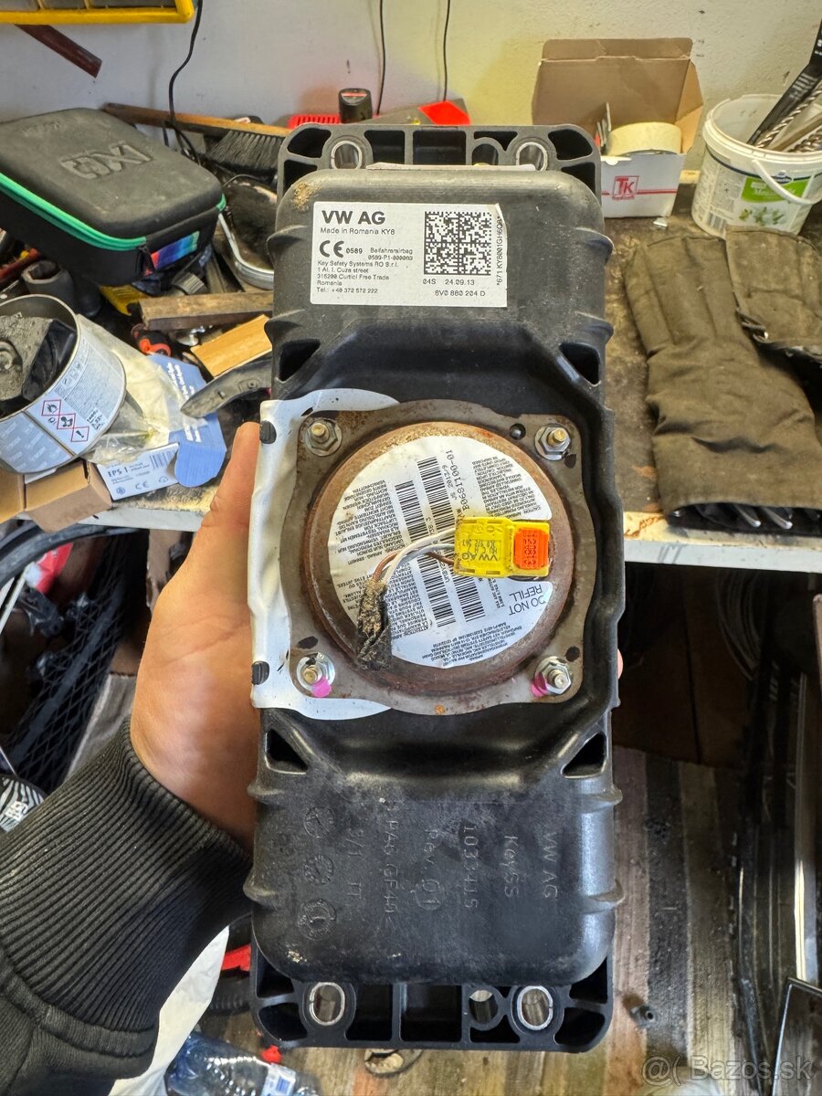 Škoda Octavia 3 air bag spolujazdec - 2