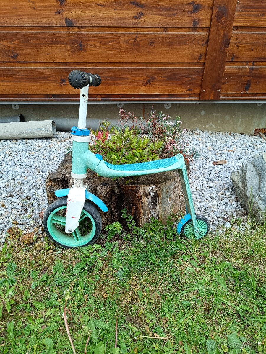 Kolobežka - odrážadlo 2v1 - 2