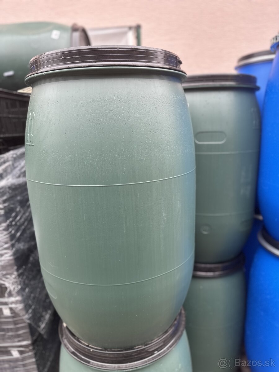 Plastové sudy 120L / Bedničky - 2