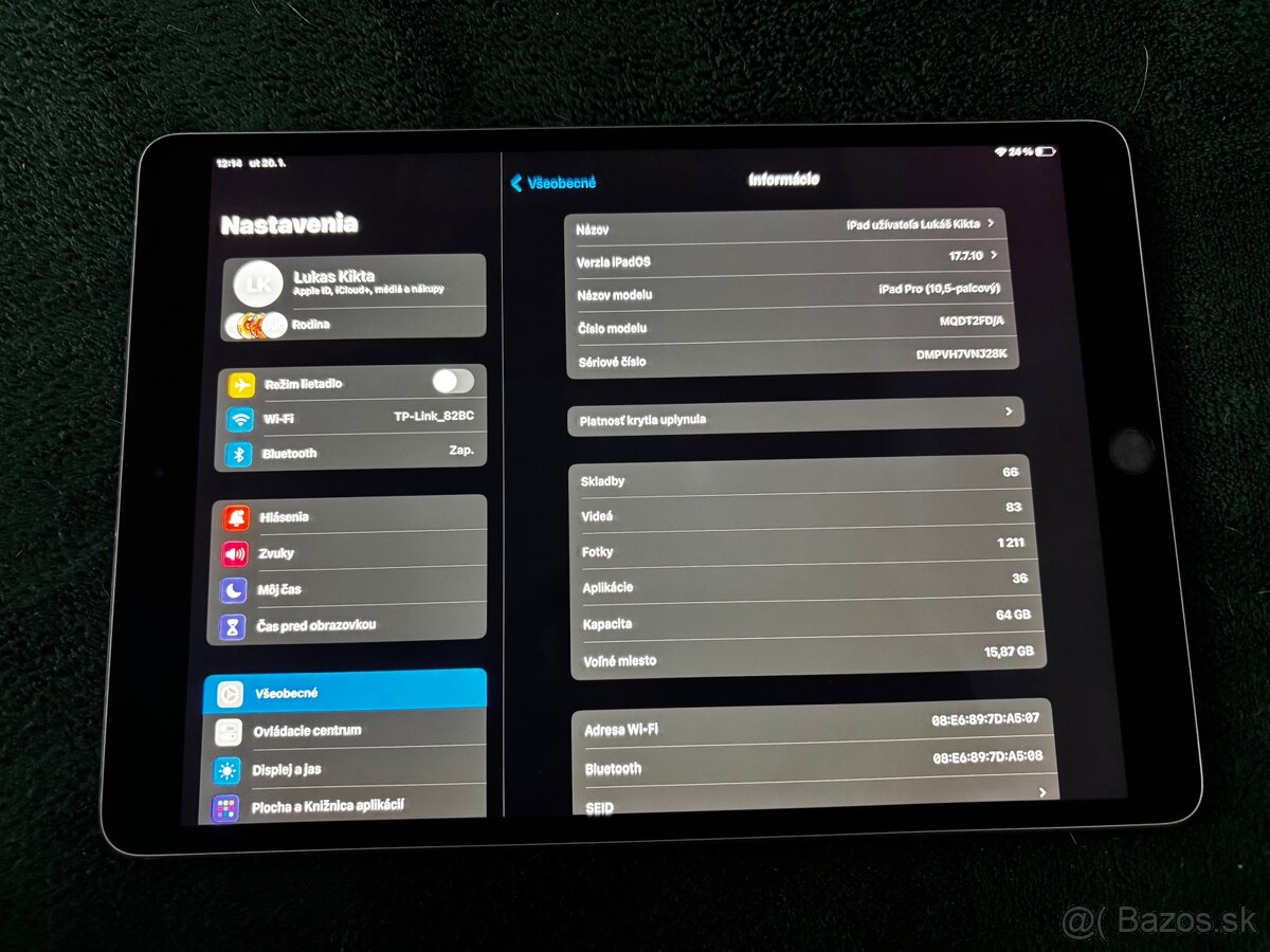 Apple iPad pro 10,5 - 2