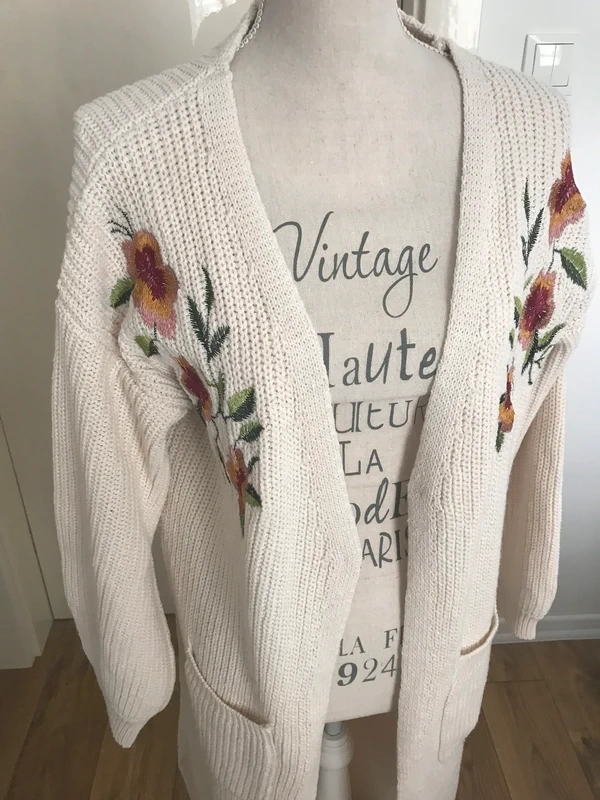 Dlhý dámsky sveter - 2