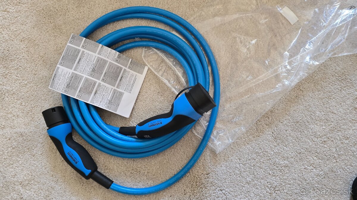 MENNEKES nabíjací kábel TYP 2 - TYP 2, 22kW, 32A - 2