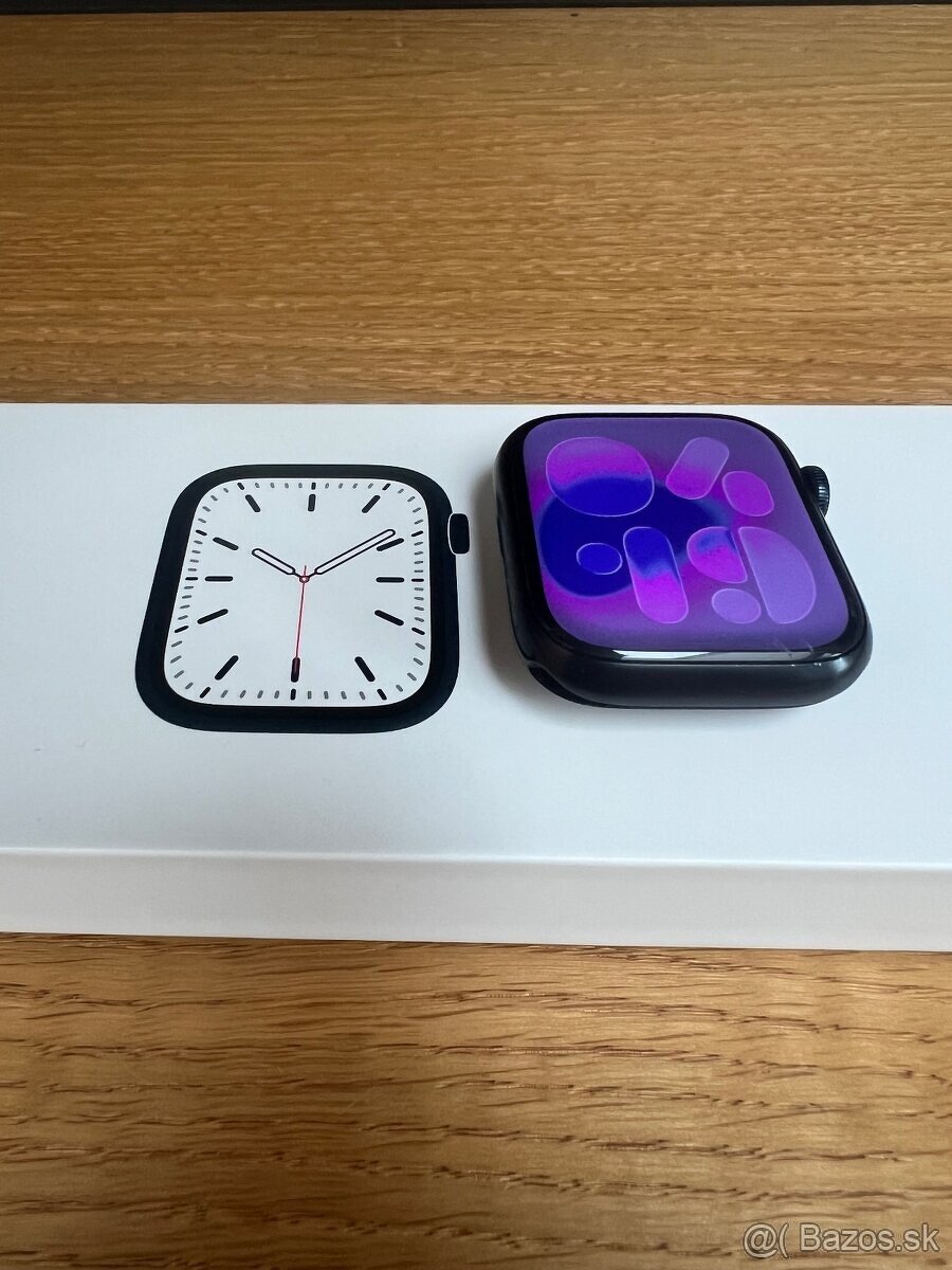 Predám apple WATCH 7 45mm, TOP stav, VOLNE, - 2