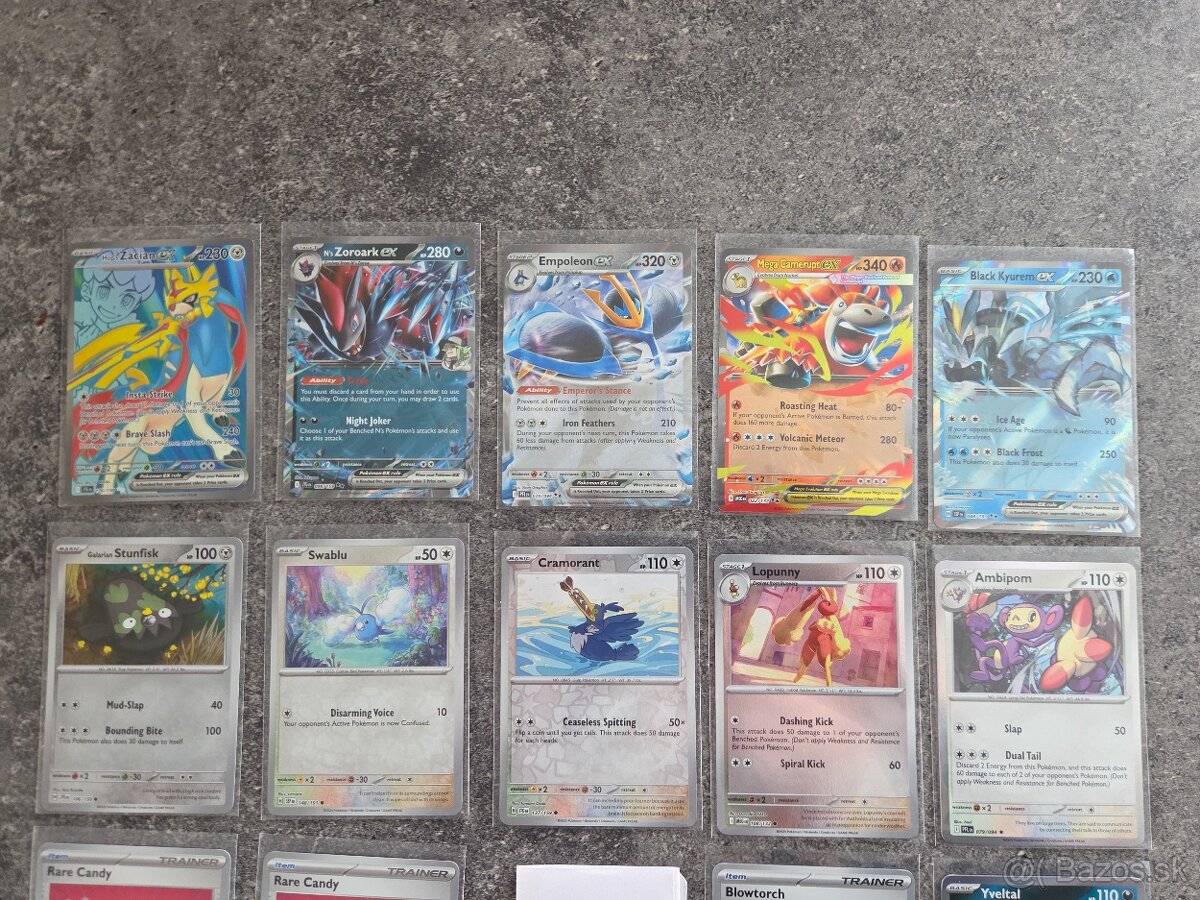 Pokemon karty FULL ART HOLO - 2