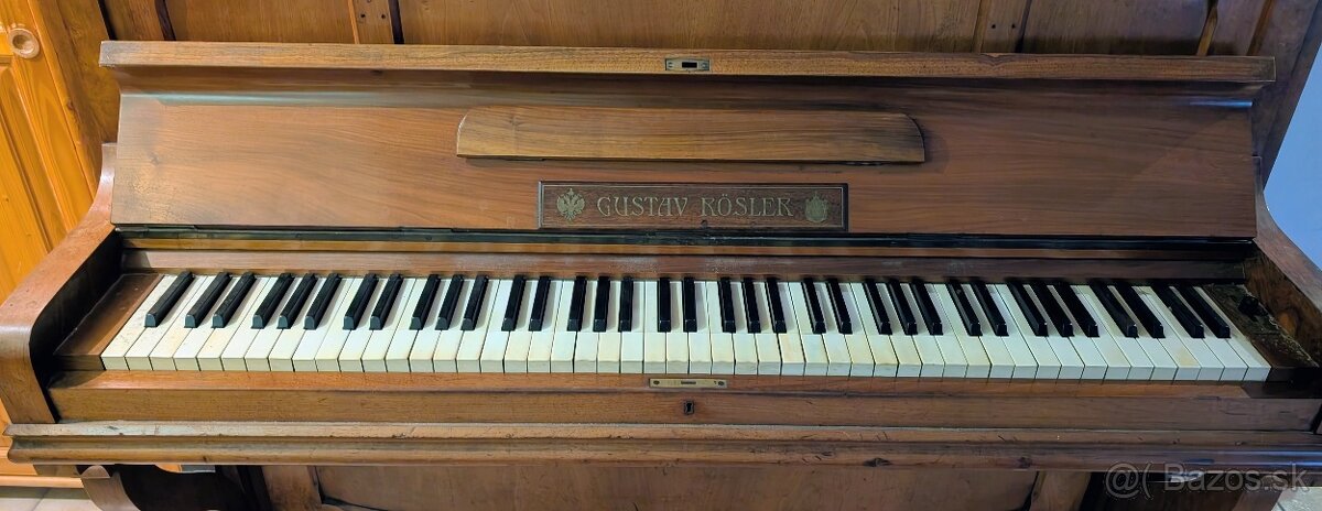 Klavír Gustav Rösler - 2