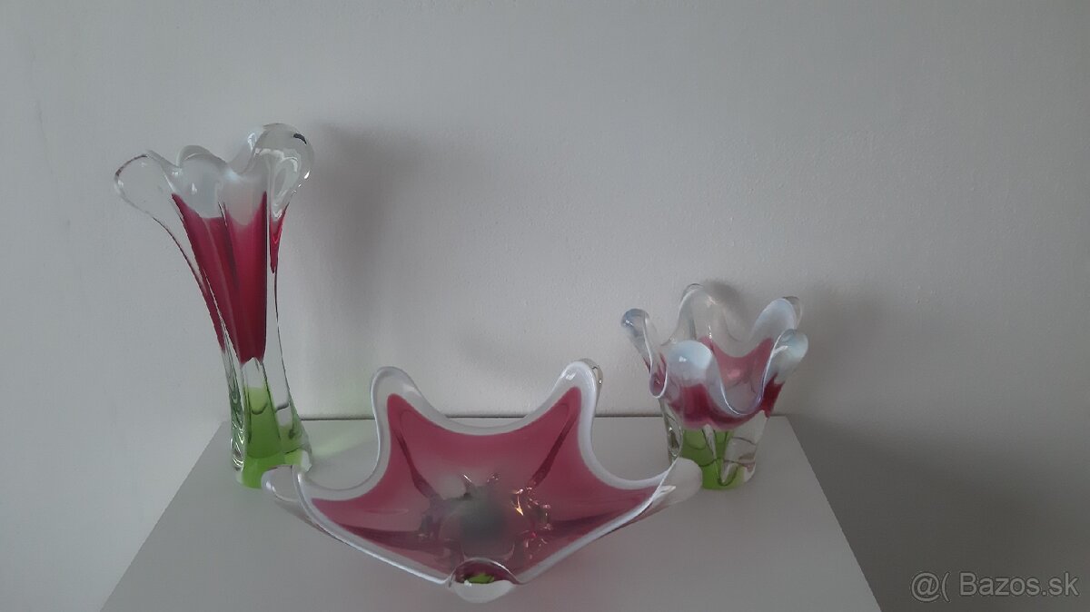 Hutné sklo- súprava - 2