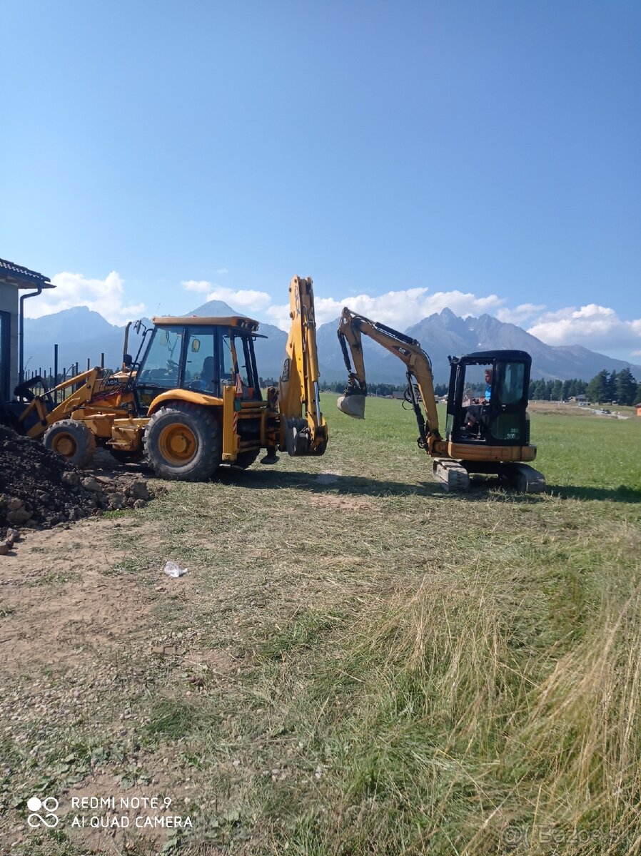 Zemné a výkopové práce - 2