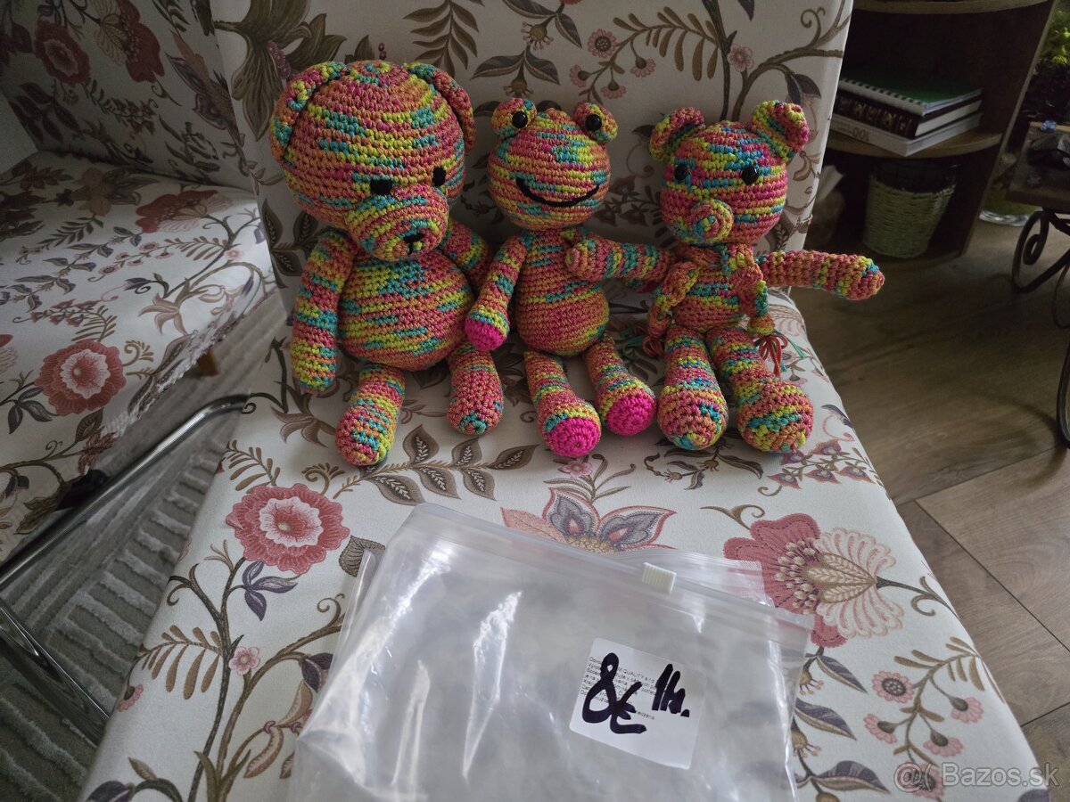 Ručne háčkované hračky - 2