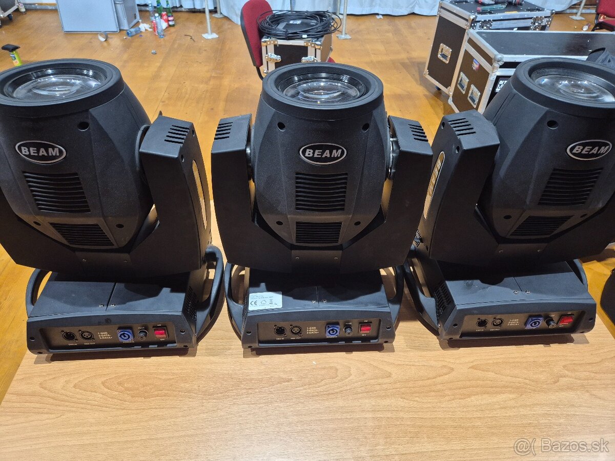 Otočné hlavice Beam 7r + case - 2