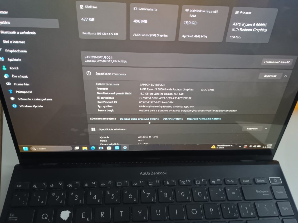 Asus Zenbook 14XOled - 2