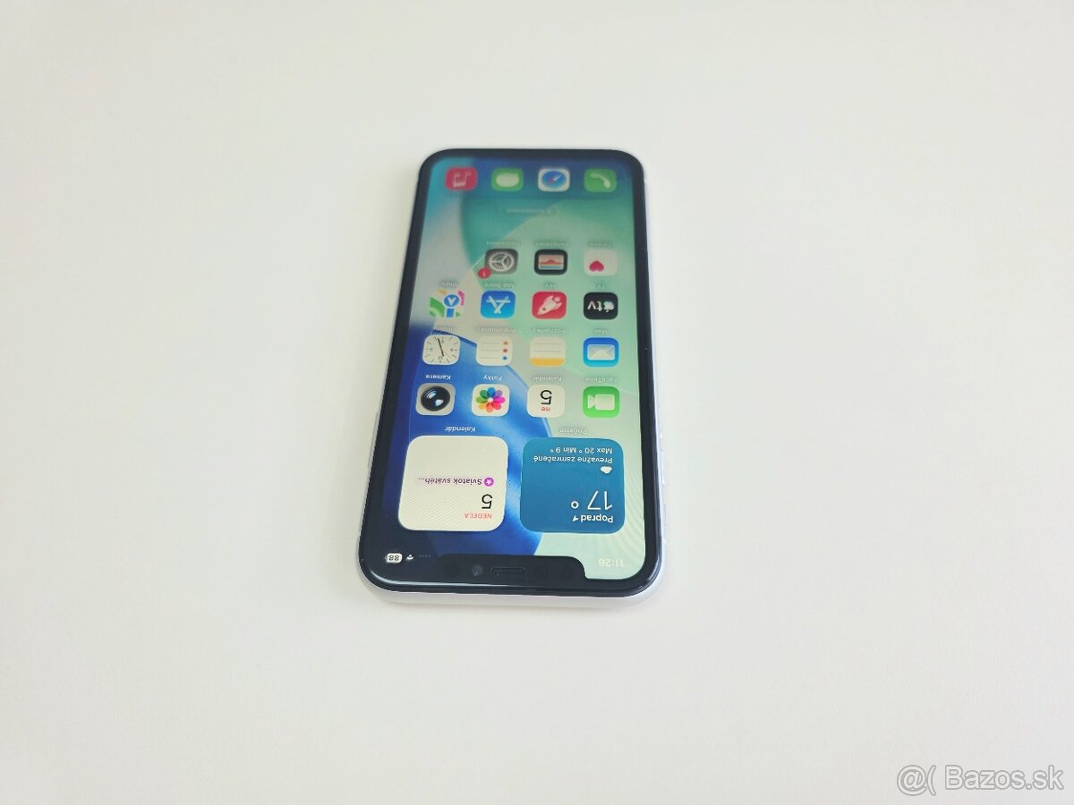 APPLE IPHONE 11 64GB WHITE,BATERKA 100% - 2