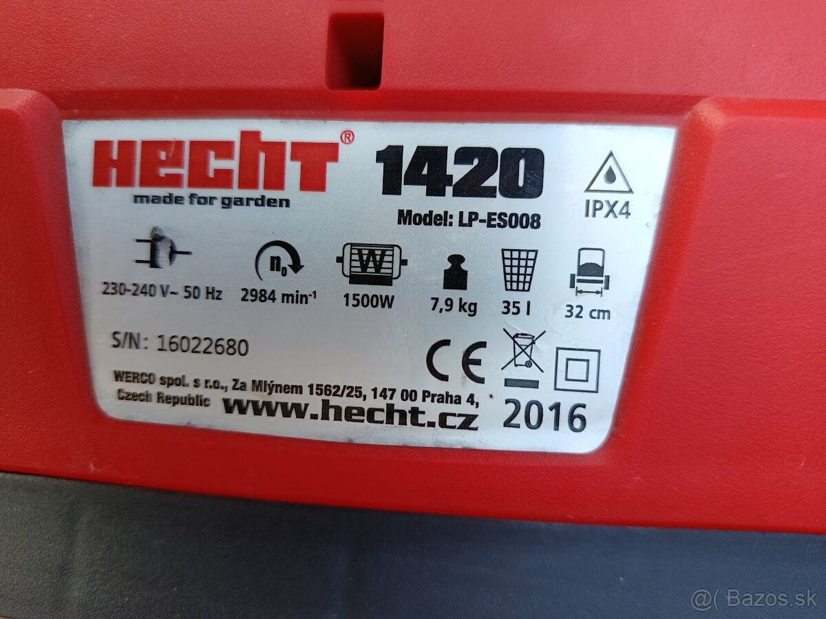 Elektrický prevzdušňovač trávnika - 2