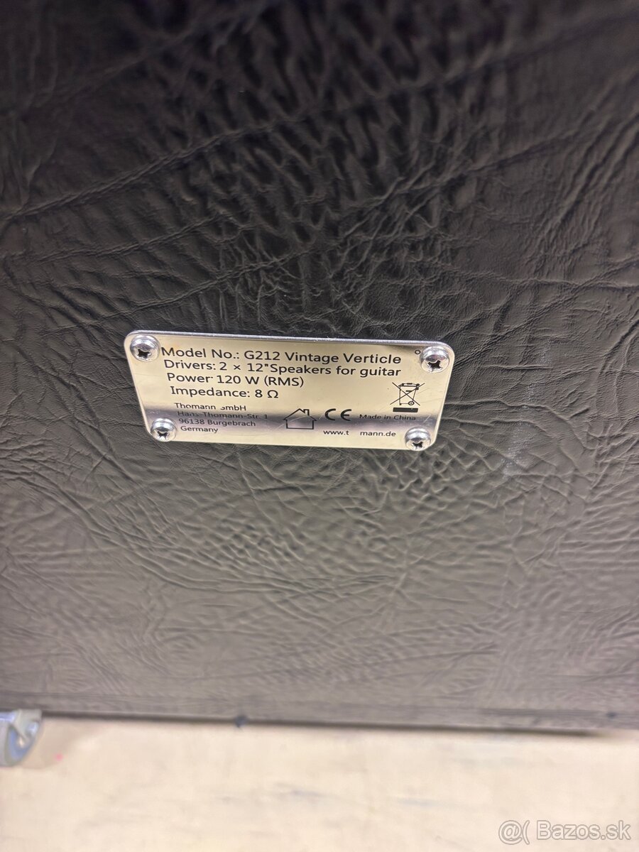 Harley benton 2x12 celestion - 2