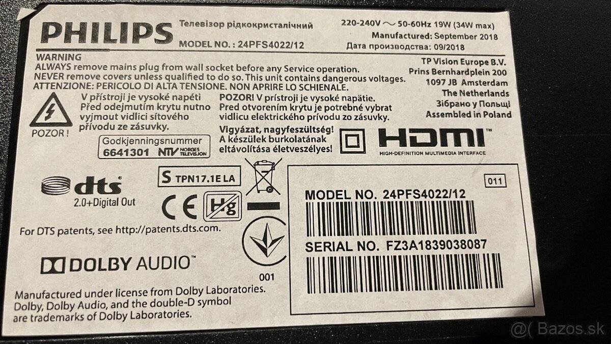 Philips 24PFS4022/12 Full HD - 2