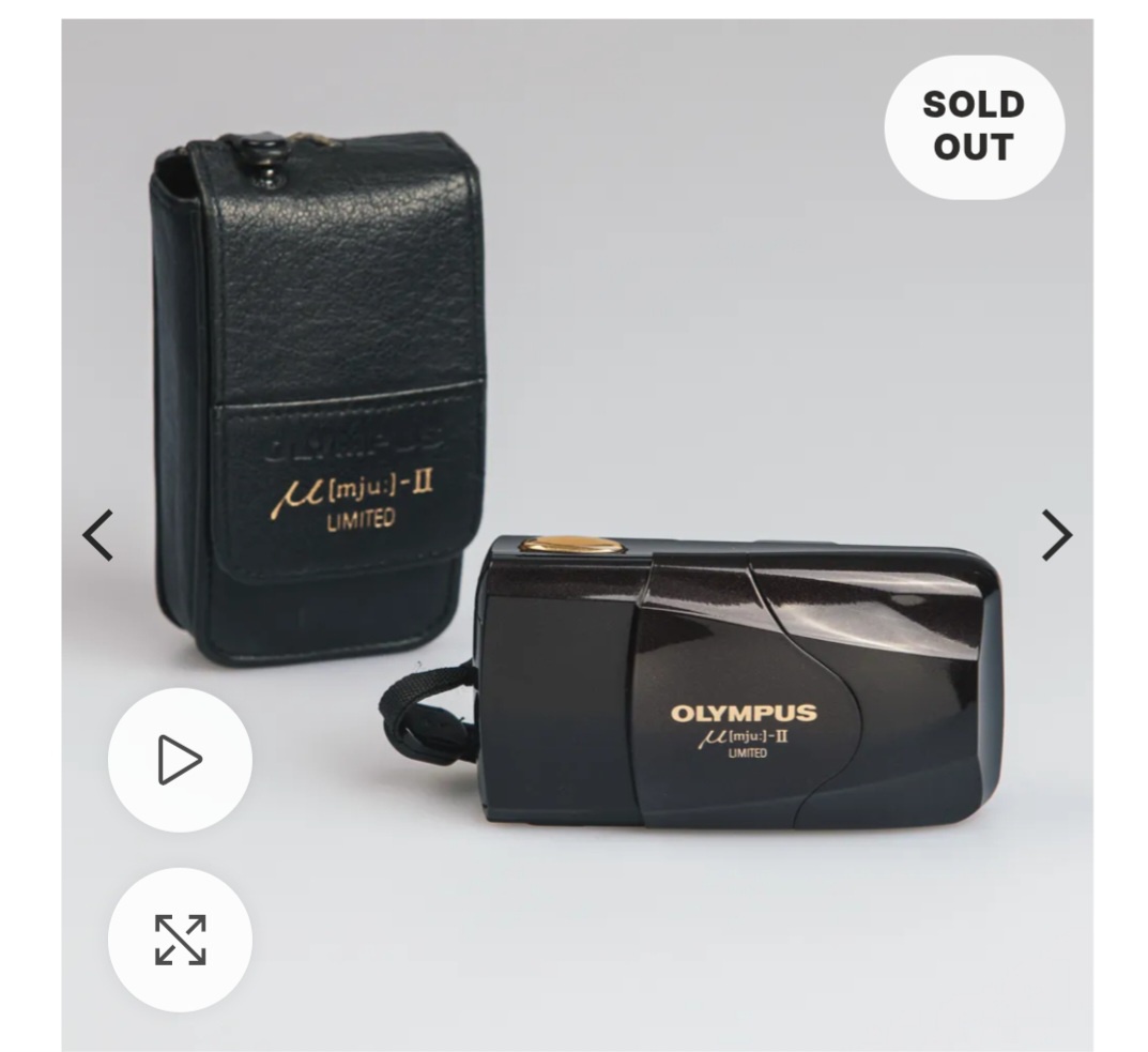 kúpim púzdro na olympus mju II limited - 2