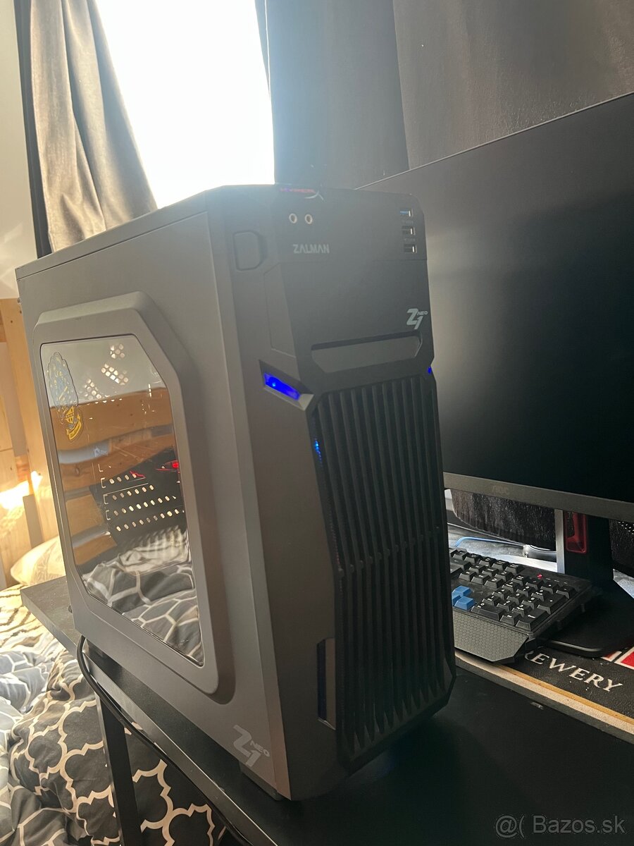 Predám počitač i5-7500 msi gtx 1050ti 16gb ram - 2