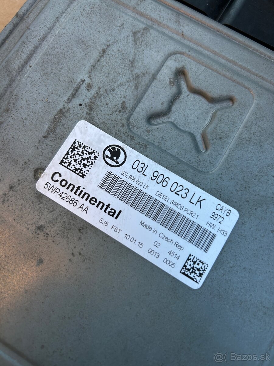 RJ motora Škoda Rapid 1.6 TDI CAYB - 2