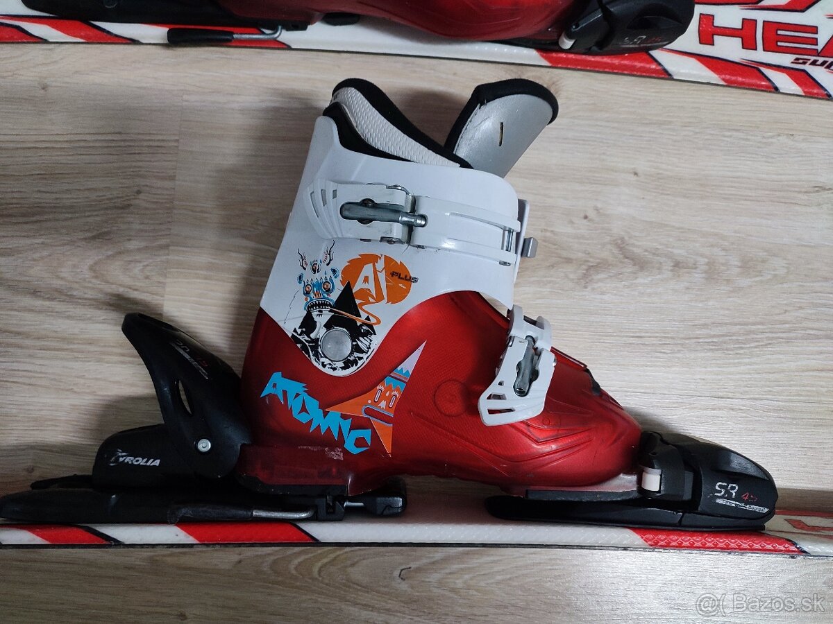 Predám lyže 87 cm Head + lyžiarky Atomic - 2